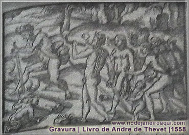 Habitantes primitivos das terras da Baía de Gunabara | 1558