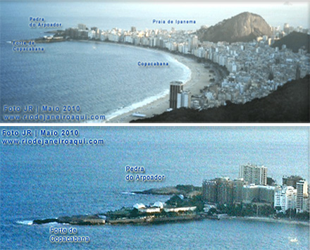 Forte de Copacabana e Pedra do Arpoador