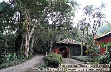 Casa do Barão de Escragnolle, atual restaurante Os Esquilos