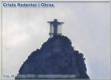 Cristo Redentor em obras