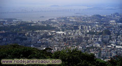 Vista do Maracanã, Pedra da Babilônia e Morro de São Diogo