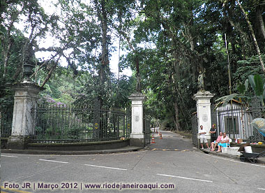 Portão do Açude, na Floresta da Tijuca