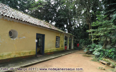 Restaurante "A Fazenda", no local onde ficavam os trabalhadores escravos do Major Archer