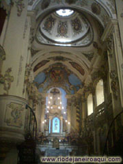 Cupula com lanternim da capela mor - Igreja N.S. da Lapa dos Mercadores