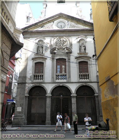 Igreja Nossa Senhora da Lapa dos Mercadores - Fachada