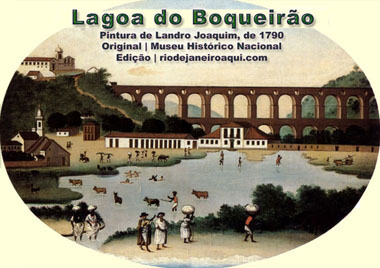 Lagoa do Boqueirão próxima aos Arcos da Lapa