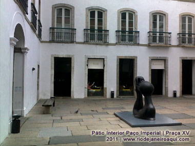 Paco Imperial possui restaurante e livraria