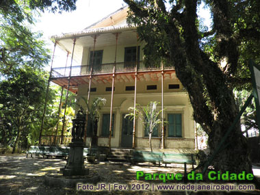 Antiga residência rural e de verão do Marquês de São Vicente, na Gávea, Parque da Cidade