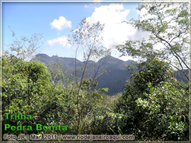 Trilha da Pedra Bonita | Matas, vales e montanhas circundantes