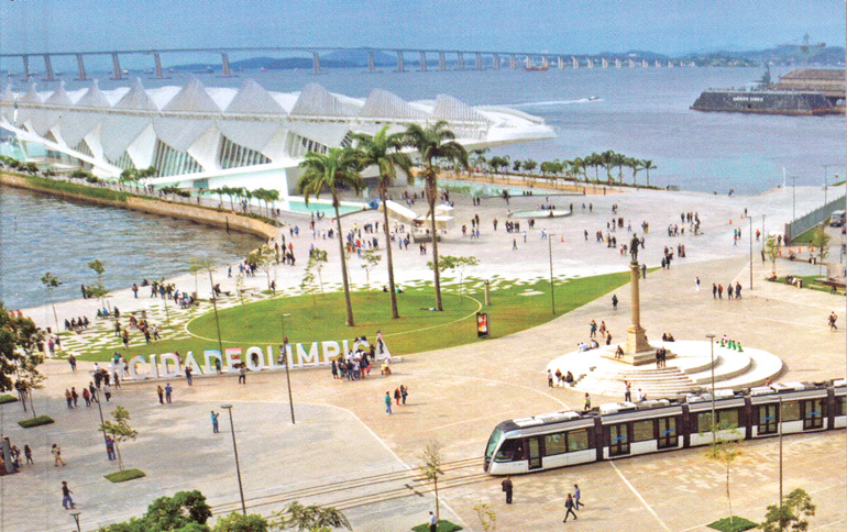 Praça Mauá, VLT e Museu do Amanhã