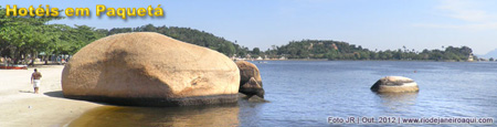 Praia em Paquetá