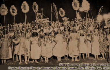 Rancho Carnvavalesco Flor do Abacate em 1931