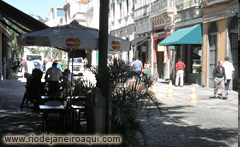 Feira de antiguidades da Rua do Lavradio