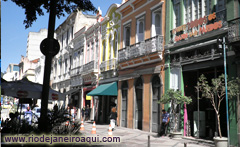 Lojas de antiguidades da Rua do Lavradio