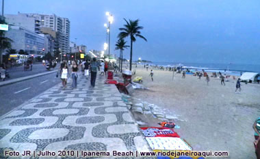 Ipanema ao cair da noite